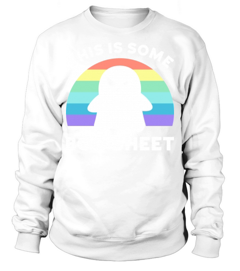 This Is Some Boo Sheet Rainbow Funny Halloween Sweatshirt Unisex