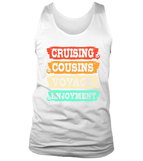 Retro Grunge Family Vacation Trip Cruising Cousins Tank Top Unisex