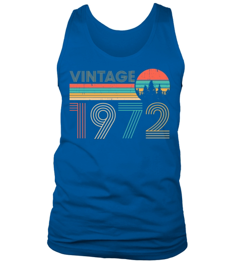 vintage 1972 Tank Top Unisex