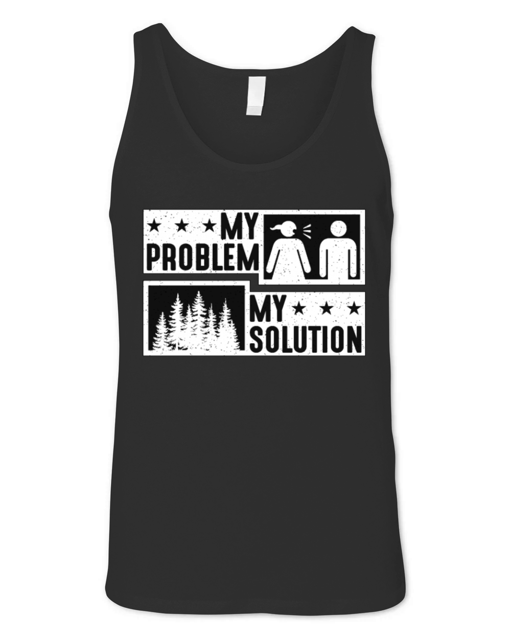 Tree Surgeon My Problem My Pictogram Dad Arborist Unisex Jersey Tank