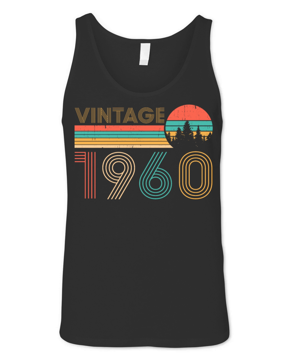 Vintage 1960 Unisex Jersey Tank