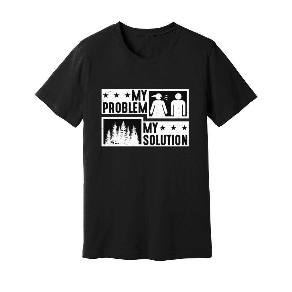 Tree Surgeon My Problem My Pictogram Dad Arborist Unisex Jersey Tee