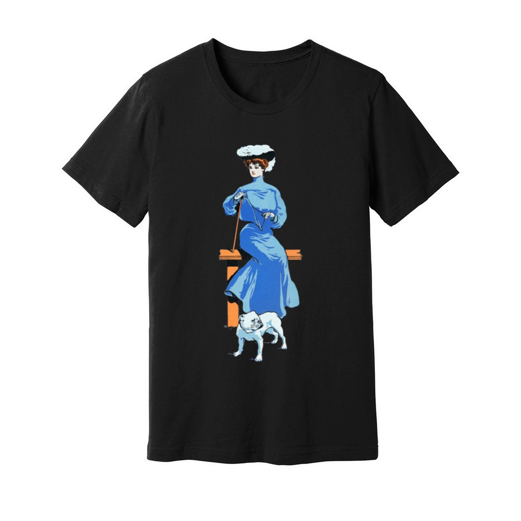 Yale girl 1908 Unisex Jersey Tee