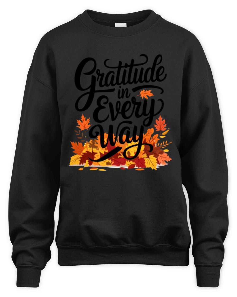 Gratitude in Every Way Unisex Premium Crewneck Sweatshirt