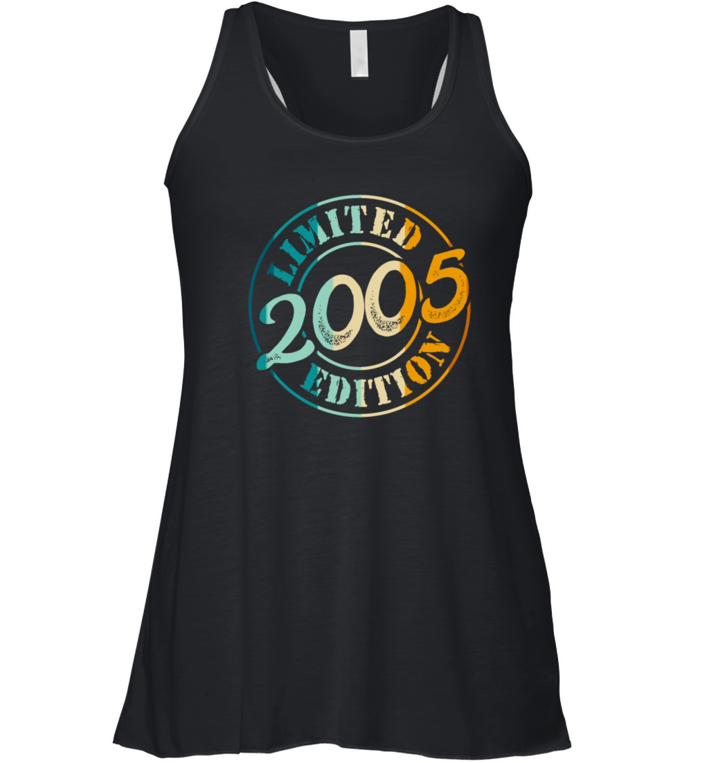 20th Birthday 2005 Limited Edition 20 Years Women's Flowy Tank Top