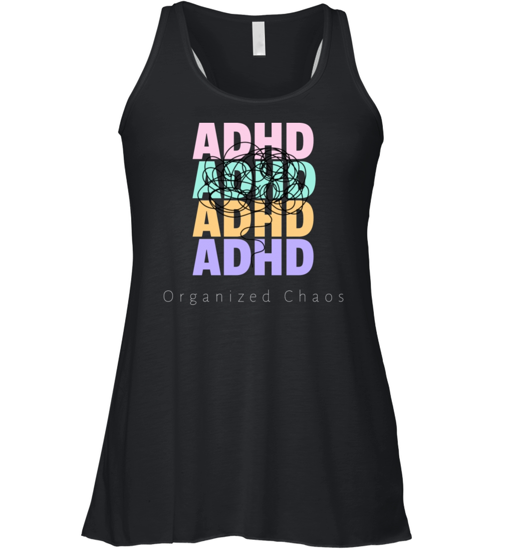 ADHD organized chaos Women's Flowy Tank Top