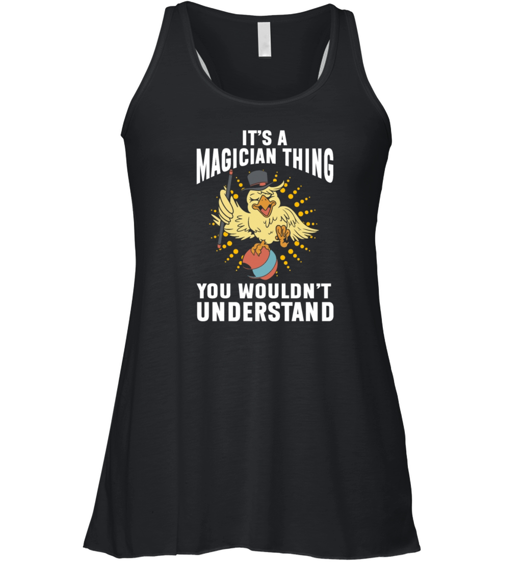 Funny Magician Magic Women's Flowy Tank Top