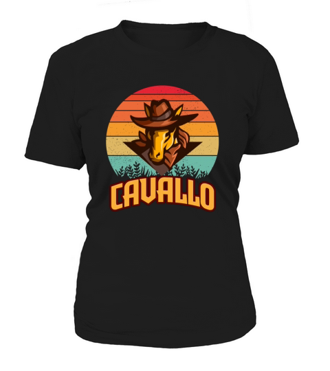 Western Retro Design - Cavallo Women's T-Shirt