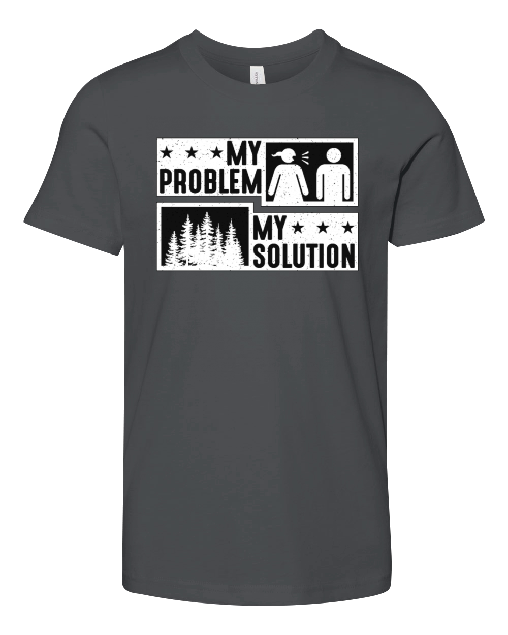Tree Surgeon My Problem My Pictogram Dad Arborist Youth Unisex Jersey Tee