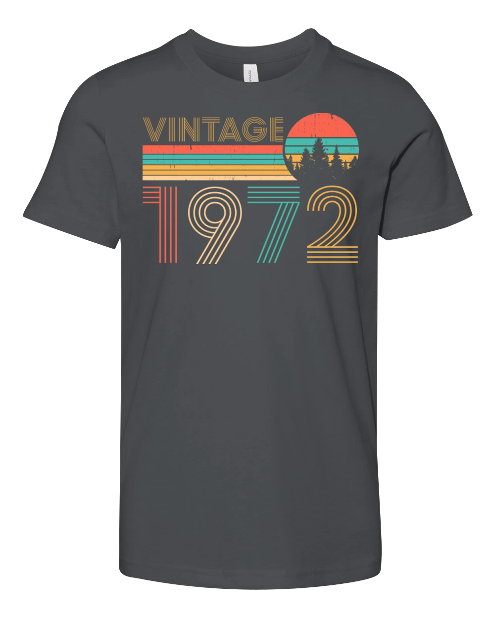 vintage 1972 Youth Unisex Jersey Tee