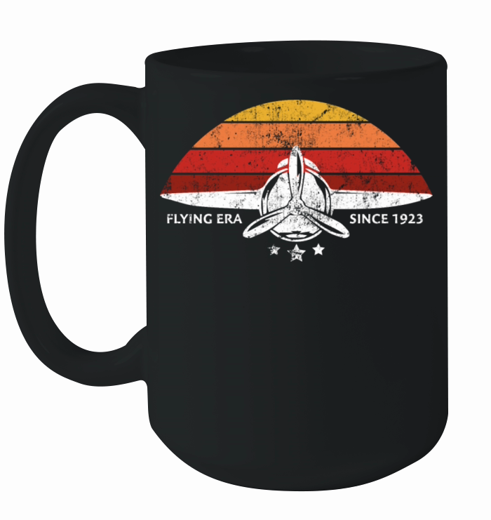 Flying Era Since 1923 Vintage Ceramic Mug