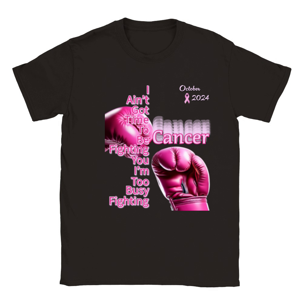 Fighting Cancer 2024 Classic Kids Crewneck T-shirt