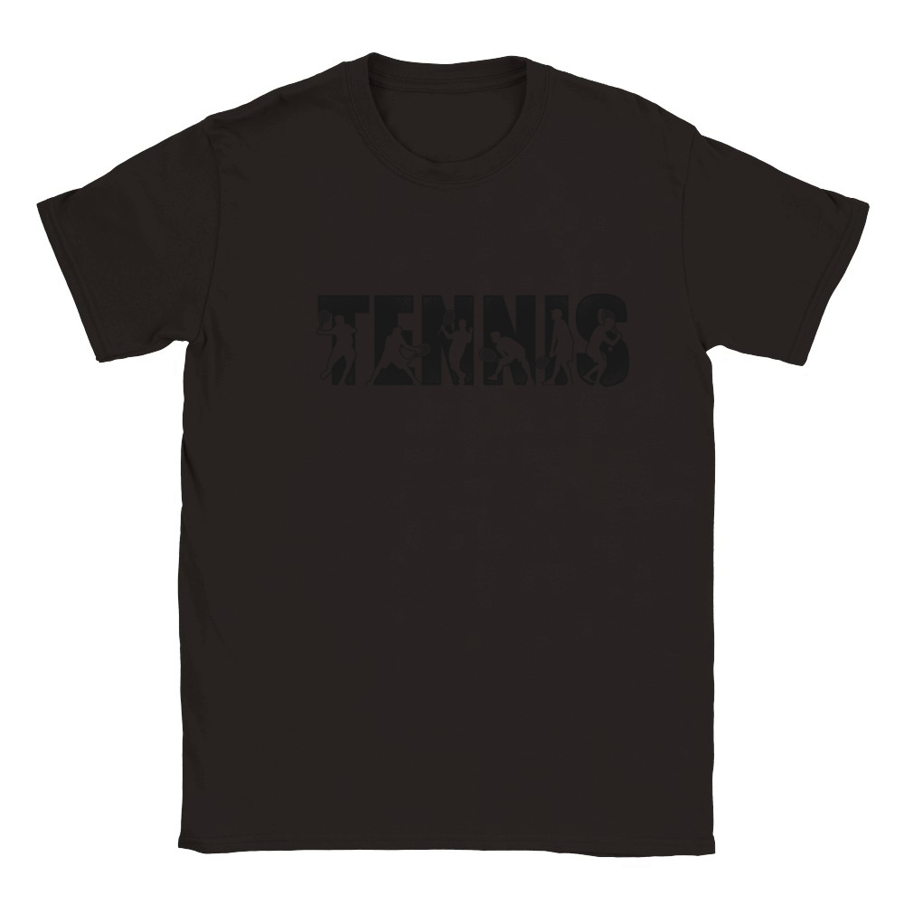 Funny Tennis Player Racket Tennis Classic Kids Crewneck T-shirt