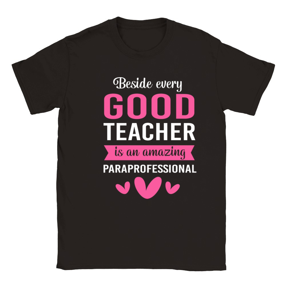 Inspirational Para Teacher Paraprofessional Life Classic Kids Crewneck T-shirt