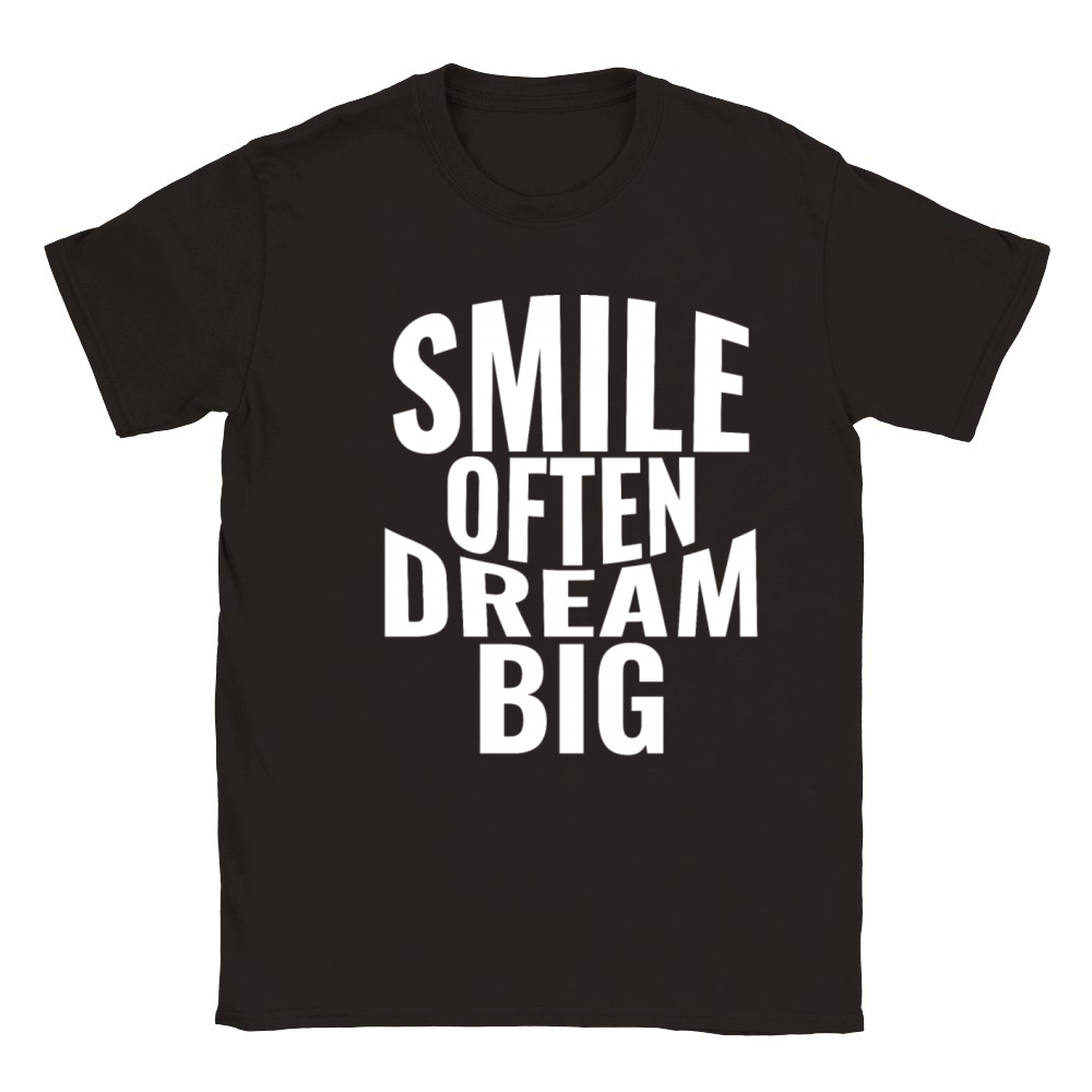 Smile often dream big Classic Kids Crewneck T-shirt
