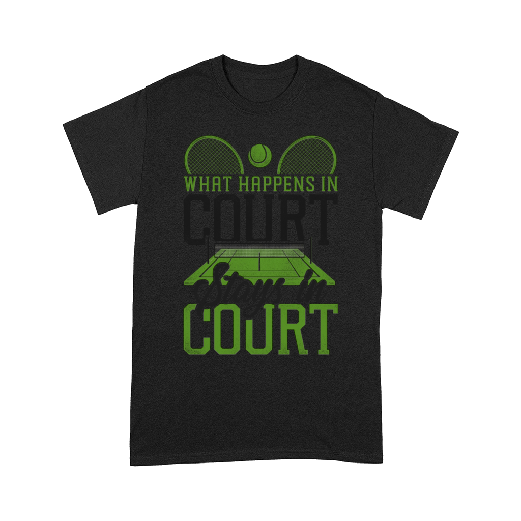 Funny Tennis Player Racket Tennis Comfort T-shirt