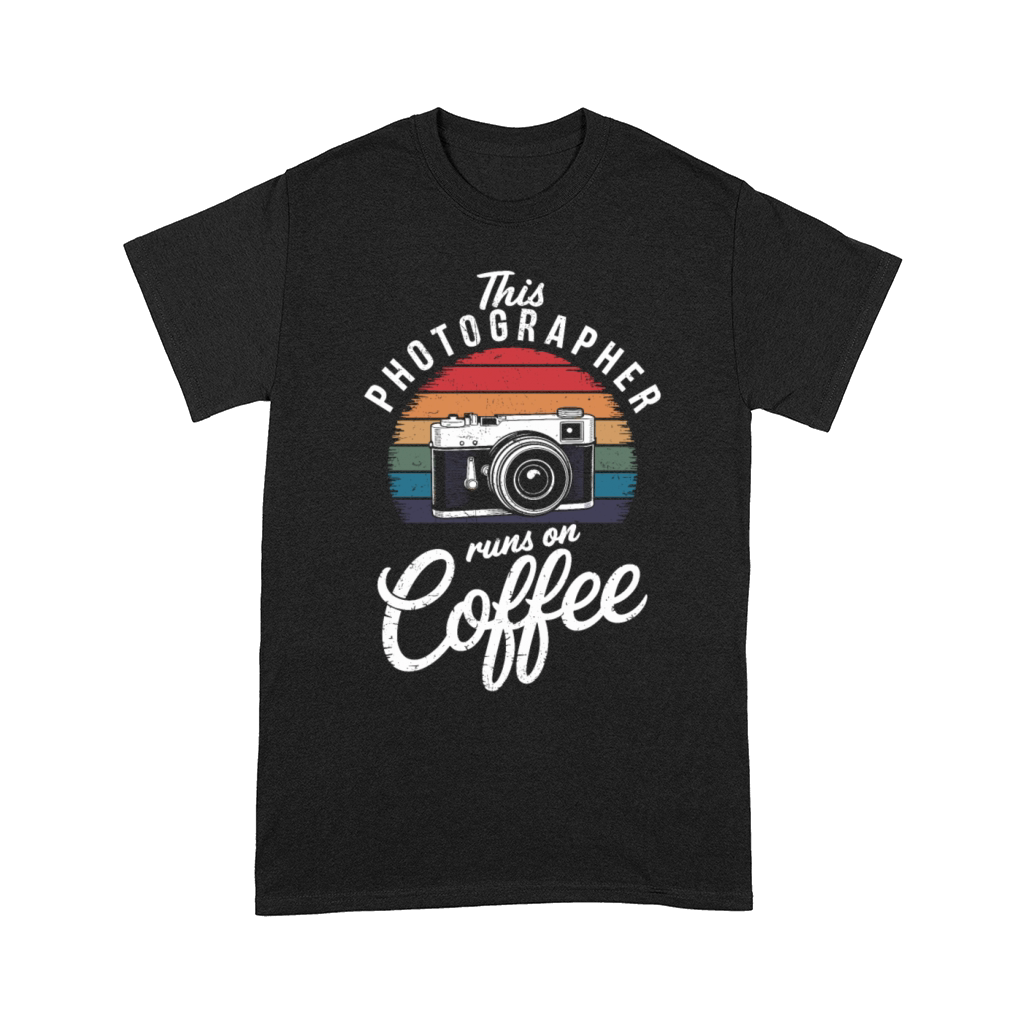 This Photographer Runs On Coffee Comfort T-shirt