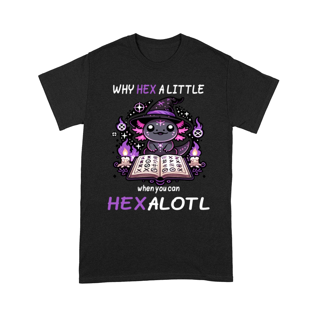 Why Hex a Little When You Can Hex Alotl Funny Comfort T-shirt