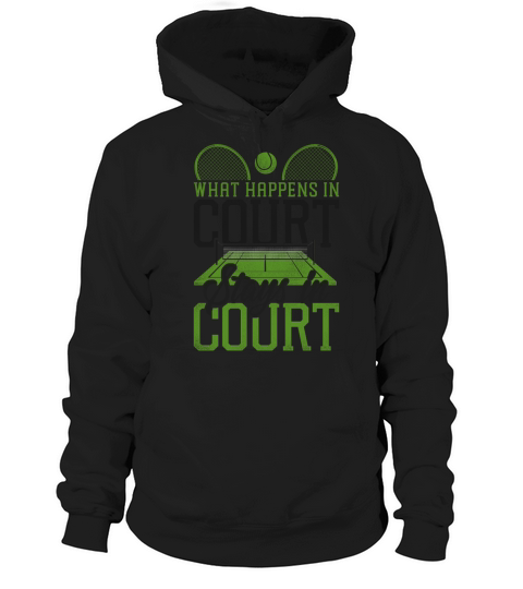 Funny Tennis Player Racket Tennis Hoodie Unisex
