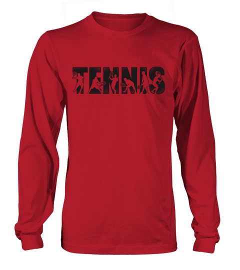 Funny Tennis Player Racket Tennis Long sleeved Unisex