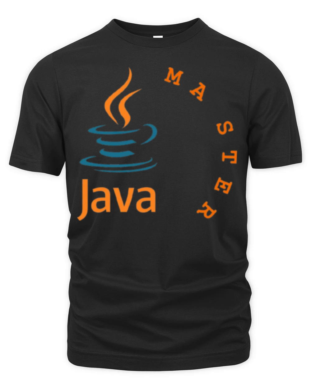 "Java Master Bold Typography Design for Developer Organic Unisex T-shirt