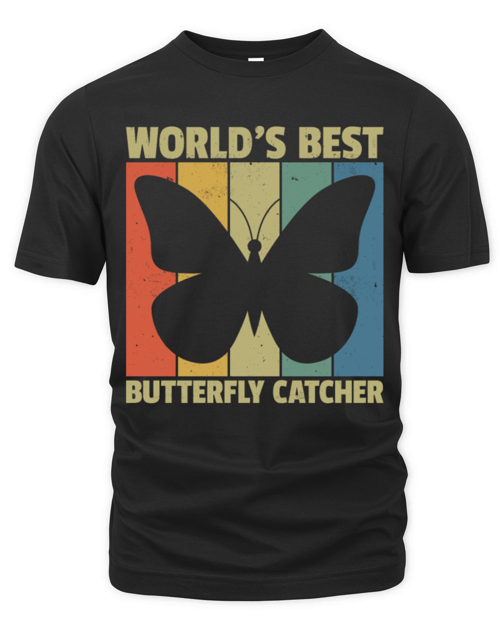 Worlds Best Butterfly Catcher Organic Unisex T-shirt