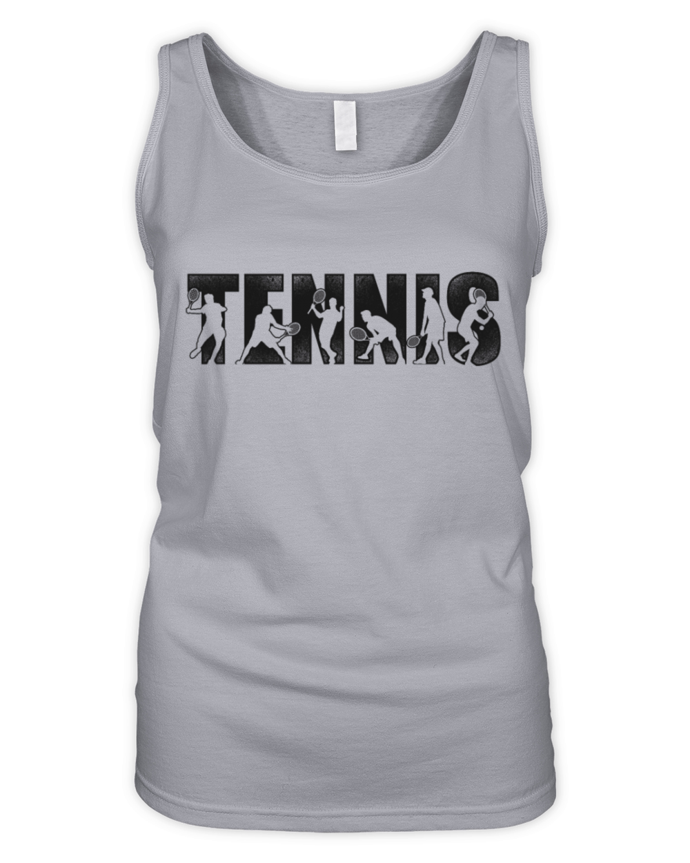 Funny Tennis Player Racket Tennis Organic Women's Tank Top