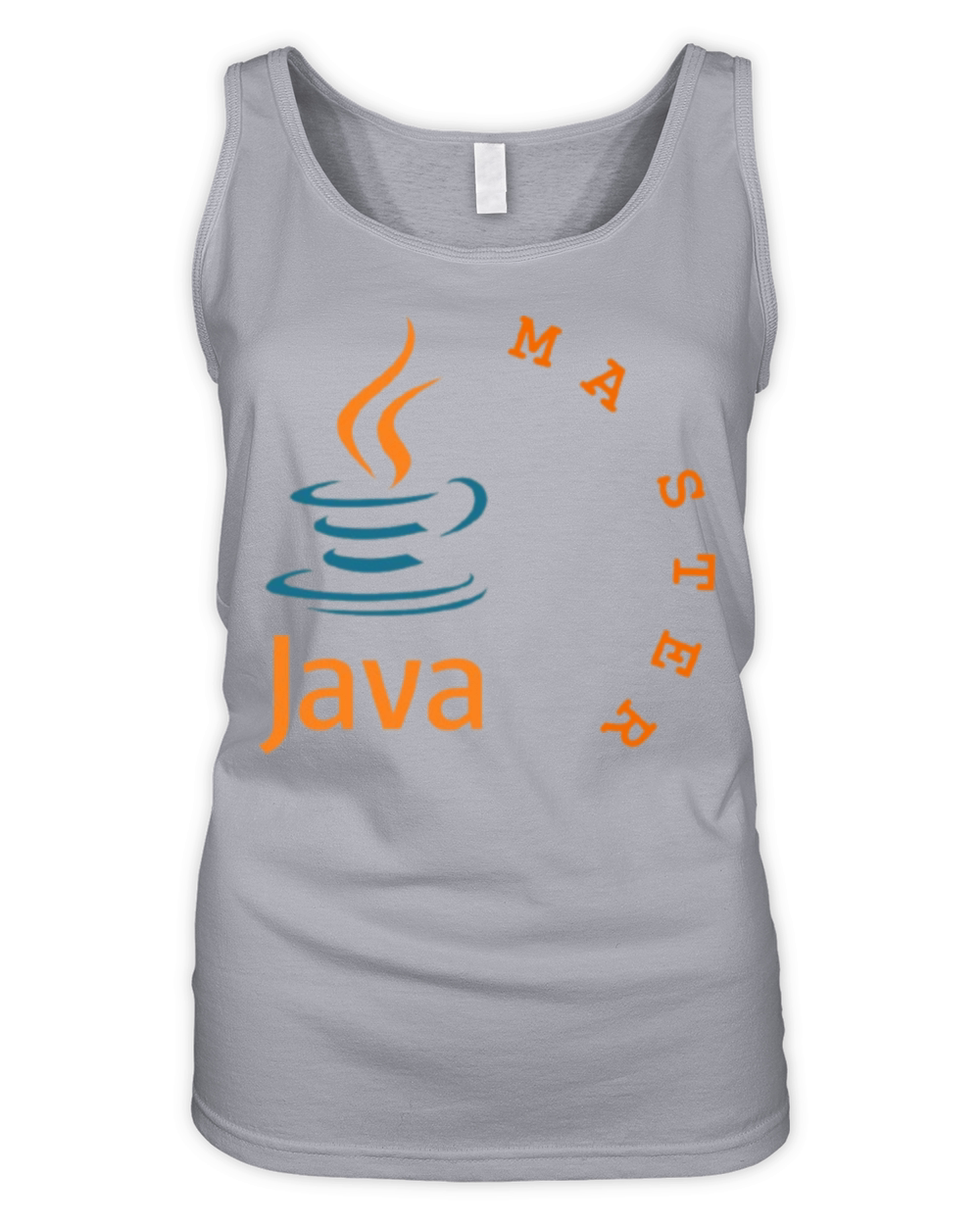 "Java Master Bold Typography Design for Developer Organic Women's Tank Top
