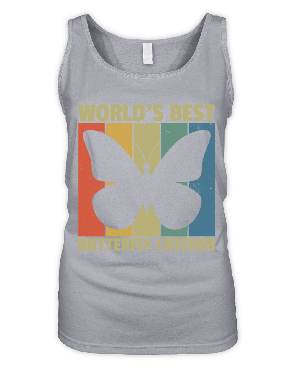 Worlds Best Butterfly Catcher Organic Women's Tank Top