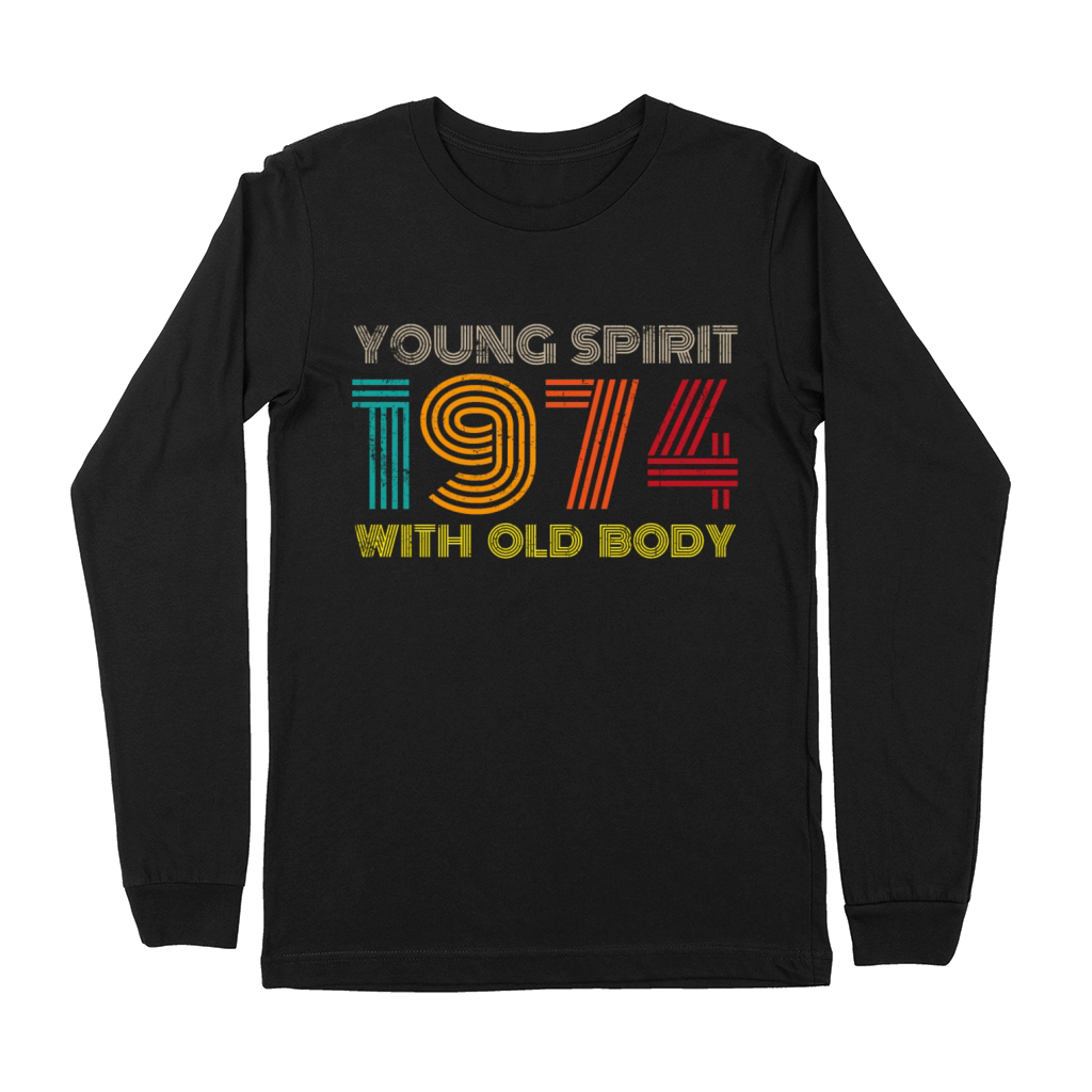 1974 vintage 50th birthday Premium Long Sleeve