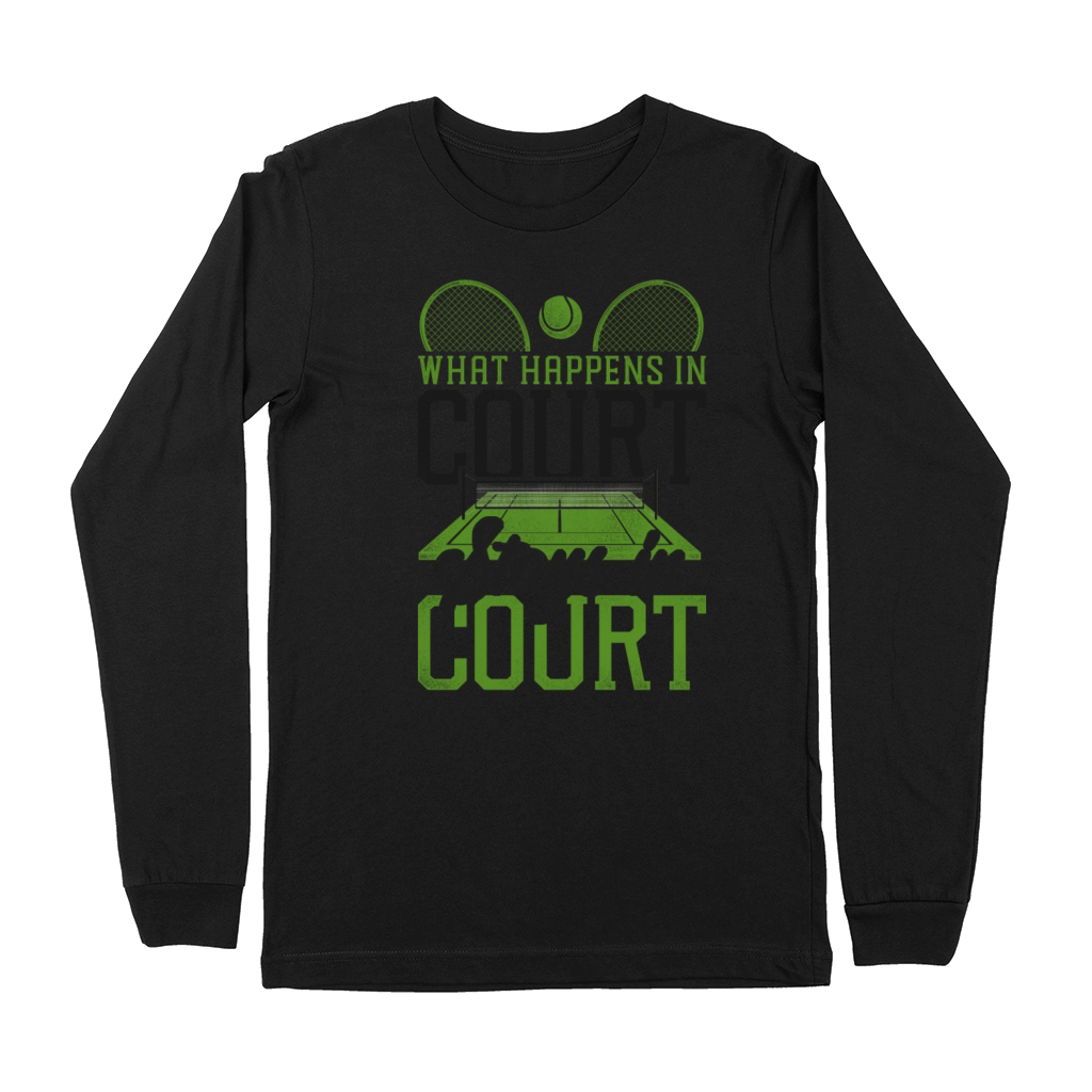 Funny Tennis Player Racket Tennis Premium Long Sleeve