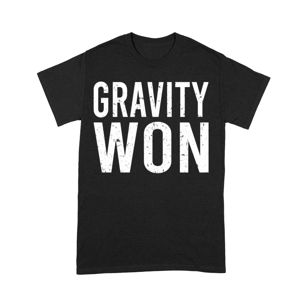 Vintage Gravity Won Funny Broken Arm Leg Bone Premium T-shirt