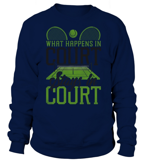 Funny Tennis Player Racket Tennis Sweatshirt Unisex