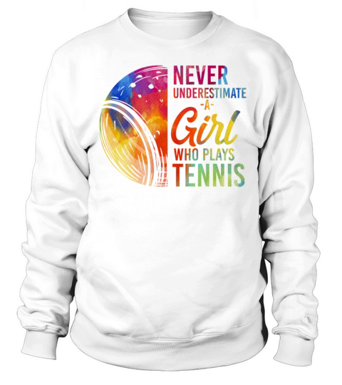 Funny Tennis Player Racket Sweatshirt Unisex
