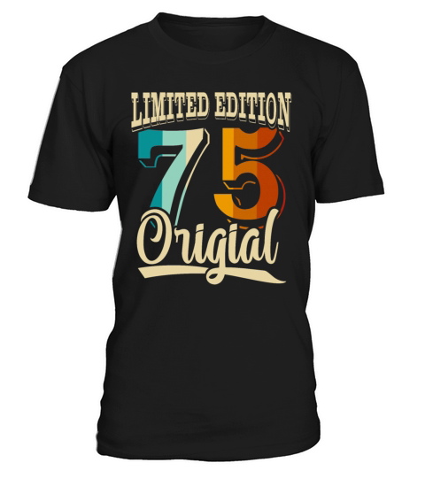 50th Birthday 1975 Limited Edition 50 Years T-Shirt Unisex