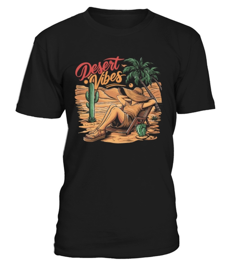 Sunset Desert Vibes Vacation Adventure for a T-Shirt Unisex