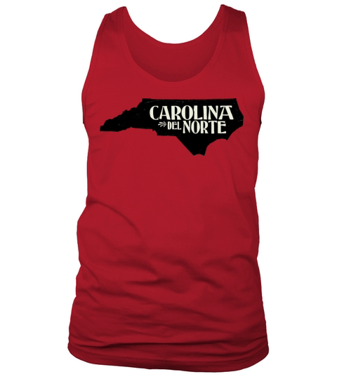Vintage Spanish North Carolina Love Tank Top Unisex