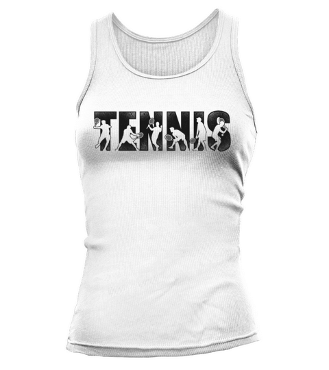 Funny Tennis Player Racket Tennis Tank top Woman
