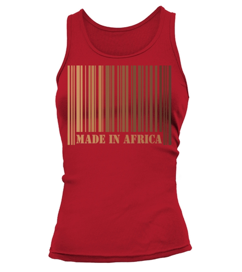 Melanin Barcode Made in Africa Apparel Tank top Woman