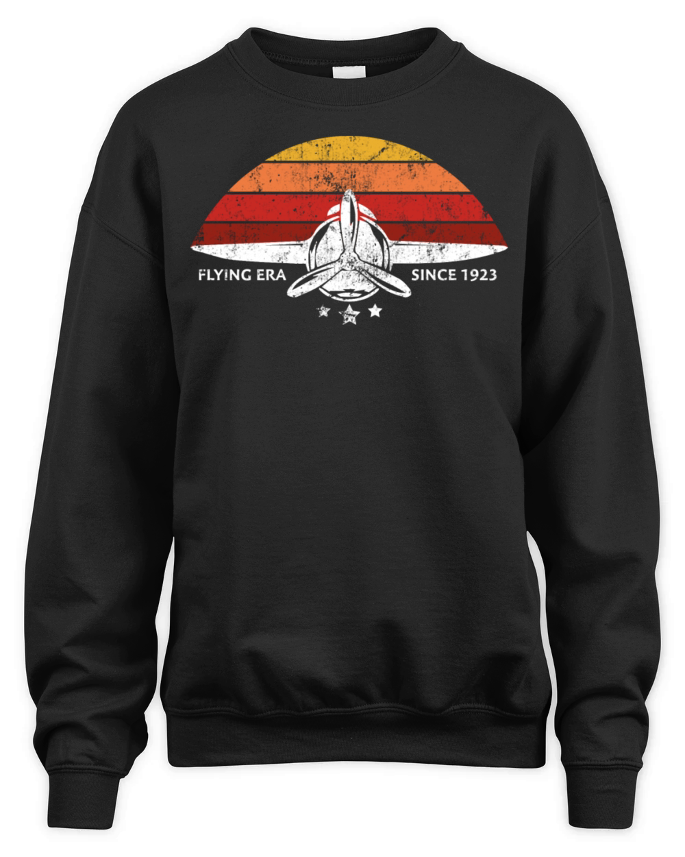 Flying Era Since 1923 Vintage Unisex Premium Crewneck Sweatshirt
