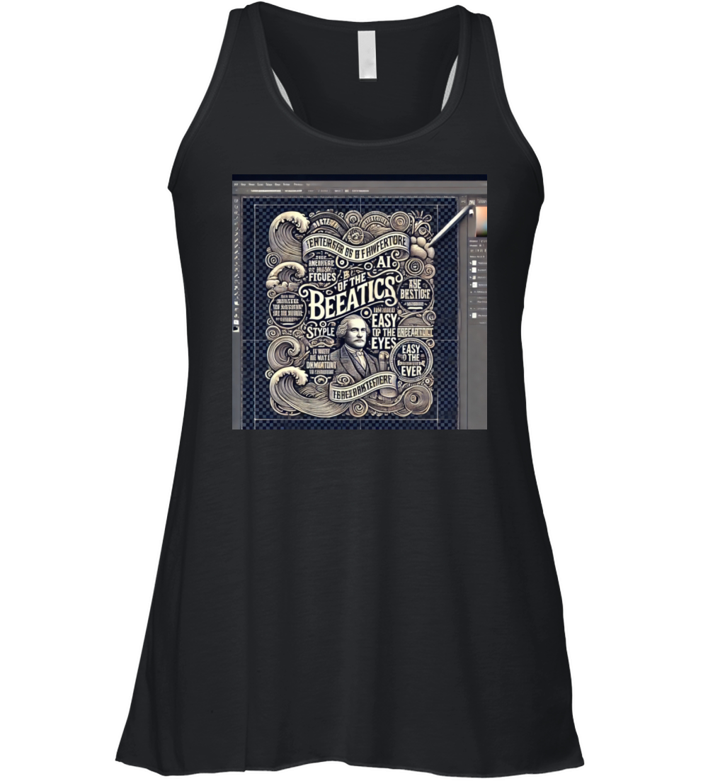 Influential Quotes Artwork Women&#039;s Flowy Tank Top