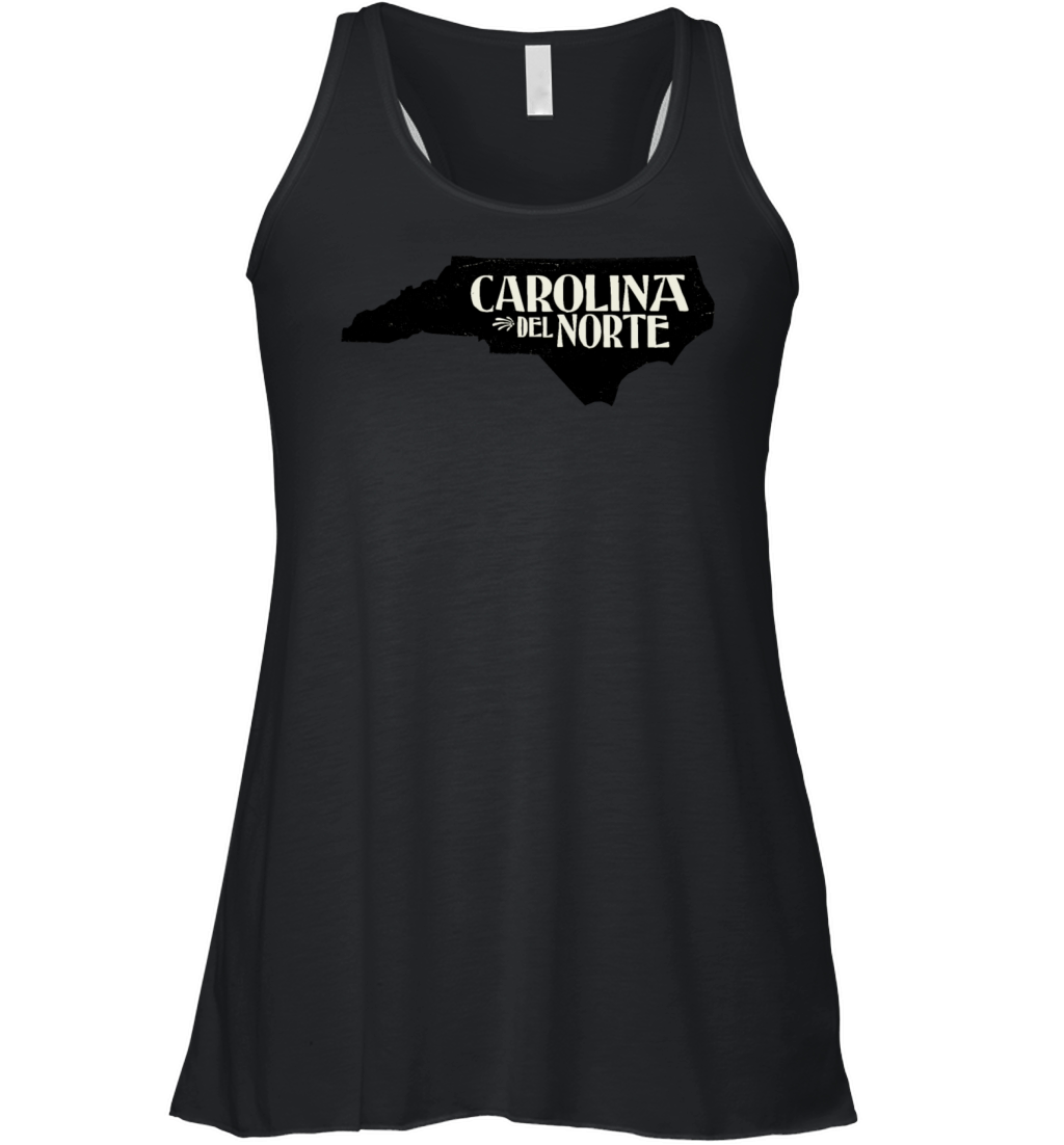 Vintage Spanish North Carolina Love Women's Flowy Tank Top