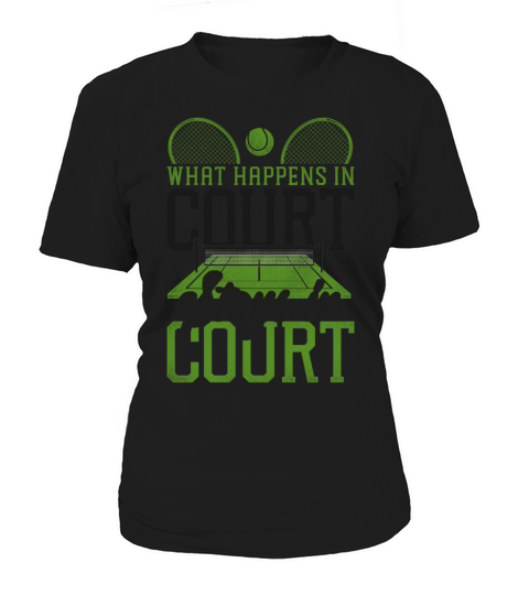 Funny Tennis Player Racket Tennis Women's T-Shirt