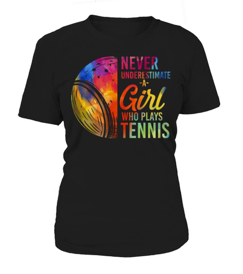 Funny Tennis Player Racket Women's T-Shirt