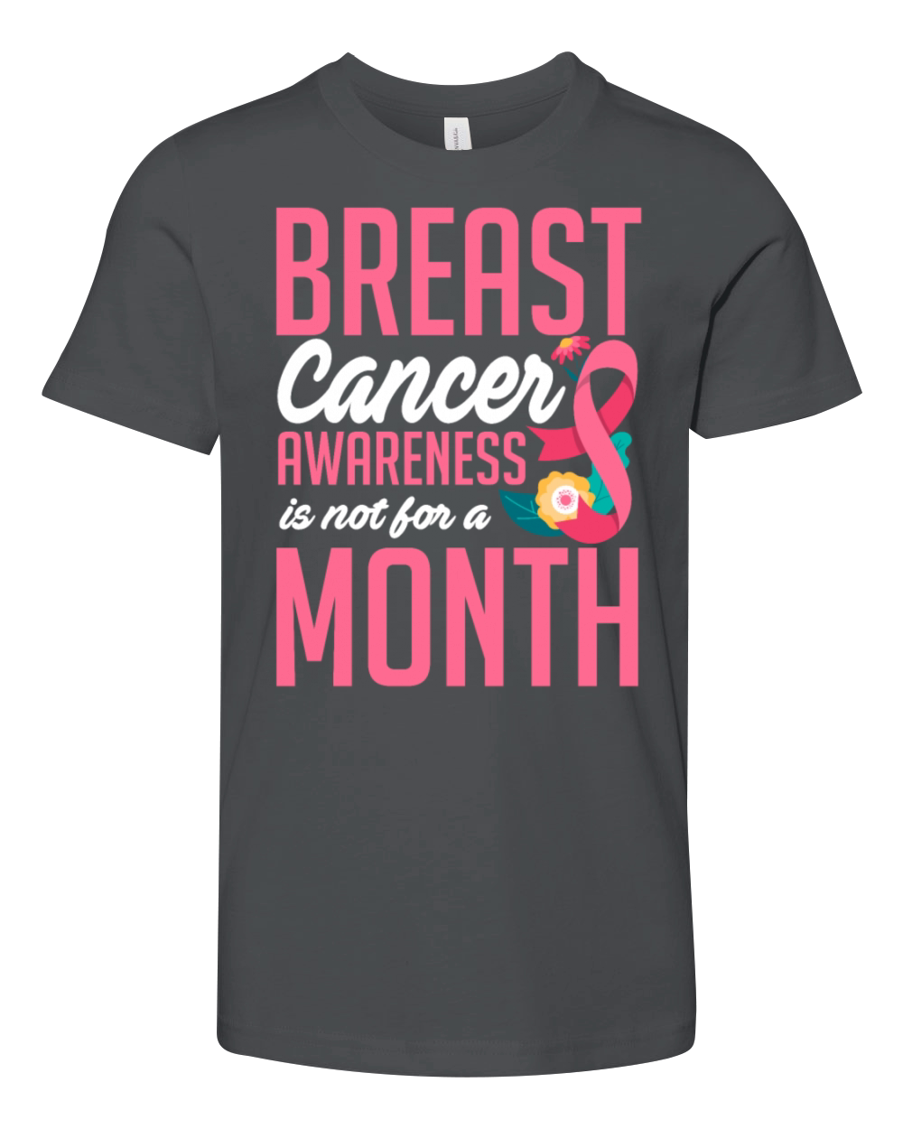 Breast Cancer Awareness Youth Unisex Jersey Tee