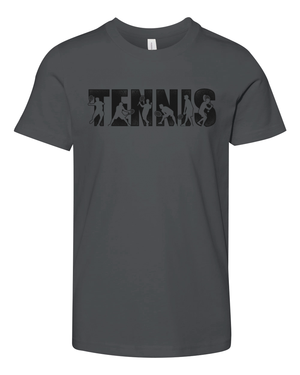 Funny Tennis Player Racket Tennis Youth Unisex Jersey Tee