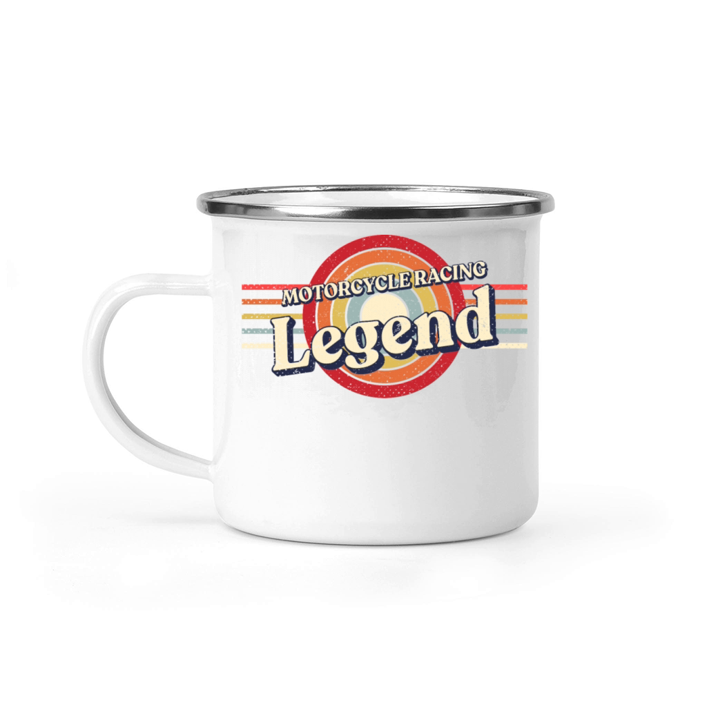 Motorcycle Racing Legend Motocross Funny Motorcycl Camping Mug