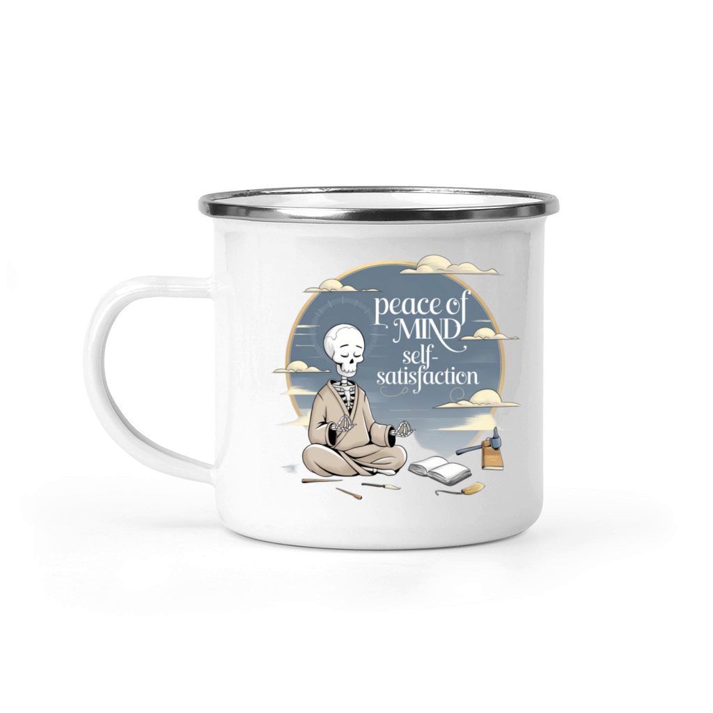 Success is peace of mind Camping Mug