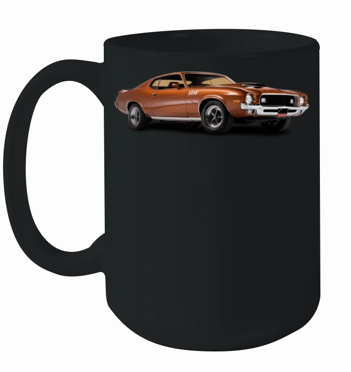 vintage muscle car 70 Ceramic Mug