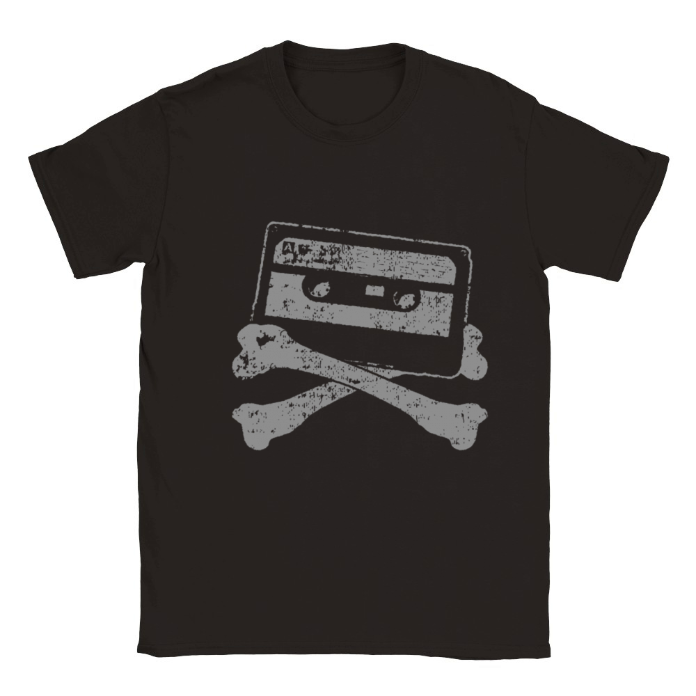 Cassette Tape Vintage Retro Classic Kids Crewneck T-shirt